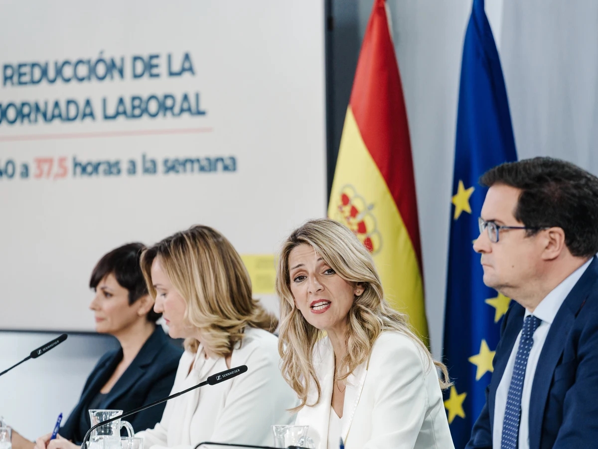 Anuncio Consejo Ministros Reduccin jornada laboral 2025