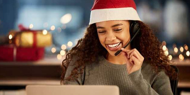 Atención al cliente en Navidad 2024