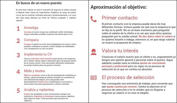 Negociacin salario