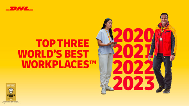 DHL reconocimiento empresa Great Work place 2023