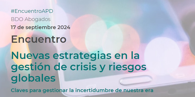 Encuentro APD y Olivia crisis y riesgos globales de nuestra era en las empresas 2024 