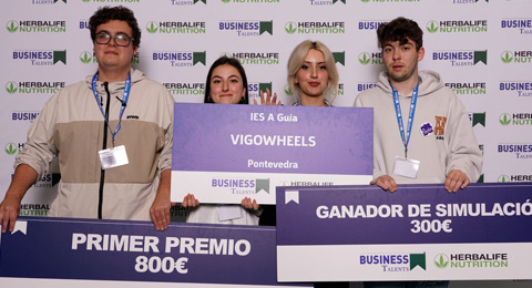 Cuatro estudiantes de Pontevedra: los mejores empresarios virtuales de Espaa