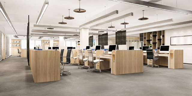 Oficinas vacías en verano
