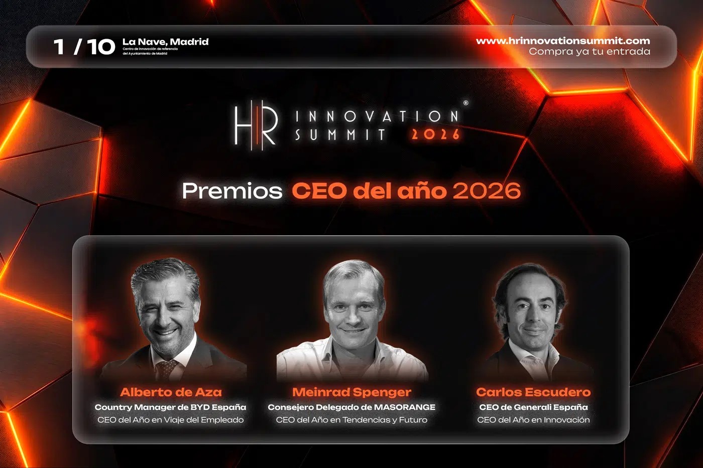Premios CEO del Año HRIS 2026 Premios CEO del Año HRIS 2026