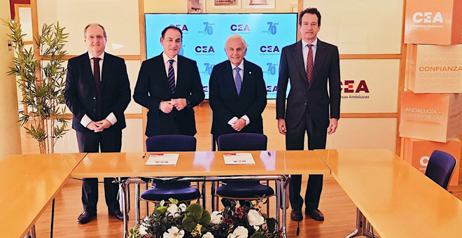 Unión CEA y APD para impulsar la competitividad en Andalucía 2026 Unión CEA y APD para impulsar la competitividad en Andalucía 2026