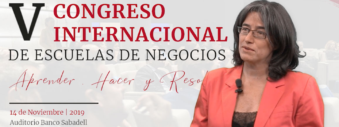 Ana Belén Arcones, directora general de IMF Business School: 