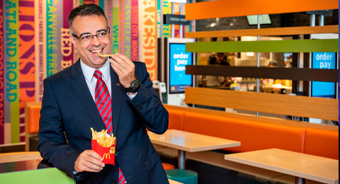 Luis Quintiliano, nuevo director general de McDonald's en Espaa