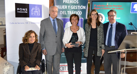 Lourdes Roquet gana el premio Mujer y Gestin de Trfico