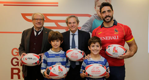 GENERALI y la Federacin Espaola de Rugby lanzan 'GENERALI GET INTO RUGBY'