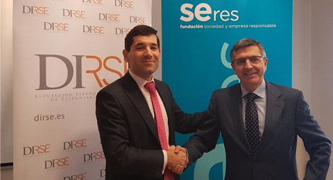 Acuerdo de colaboracin de Fundacin SERES y DIRSE para fortalecer la RSE 