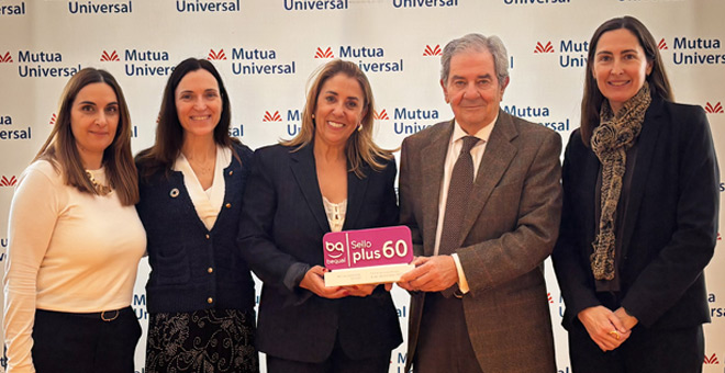 Mutua Universal reconocimiento Bequal PLUS60