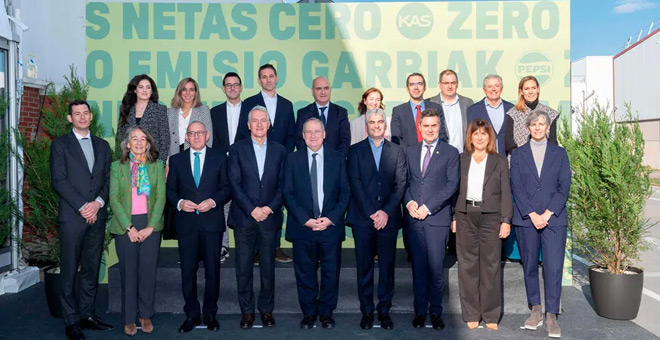 Pepsico cero emisiones netas planta Pa�s Vasco 2025