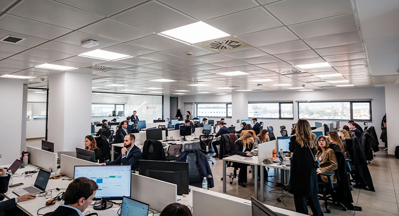 empresa oficina empleados